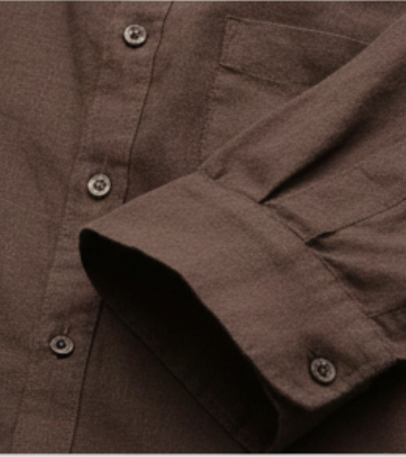 The Riviera Coffee Linen Shirt | Premium Earth Tone Essential