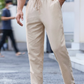 The Estate Linen Drawstring Trousers – Sandstone Beige