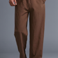 The Tuscany Terra Linen Trousers – Roasted Espresso