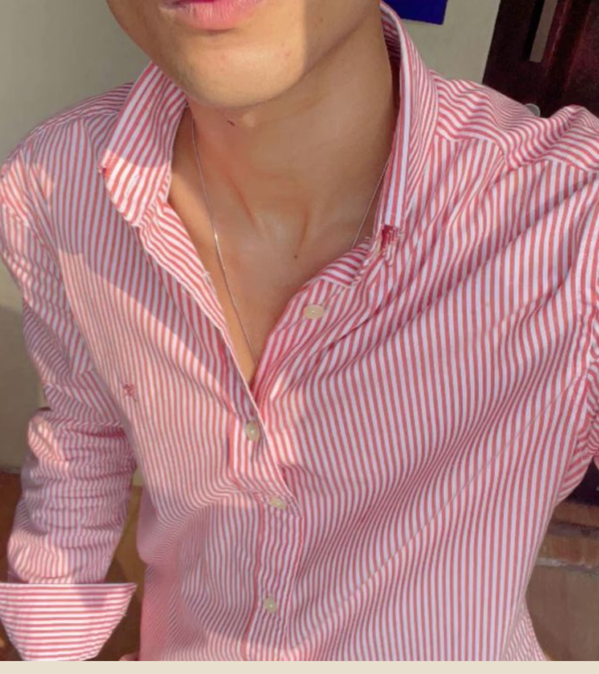 The St. Tropez Striped Oxford