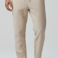 The Estate Linen Drawstring Trousers – Sandstone Beige