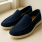 The Riviera Suede Walk Loafer - Midnight Navy