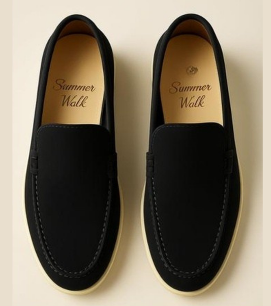 Heritage Italian Suede Loafers - Quiet Luxury Collection