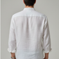 The Heritage Linen Shirt – Slim Fit (Arctic White)