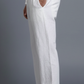 The Heritage Riviera Linen Trousers – Timeless White