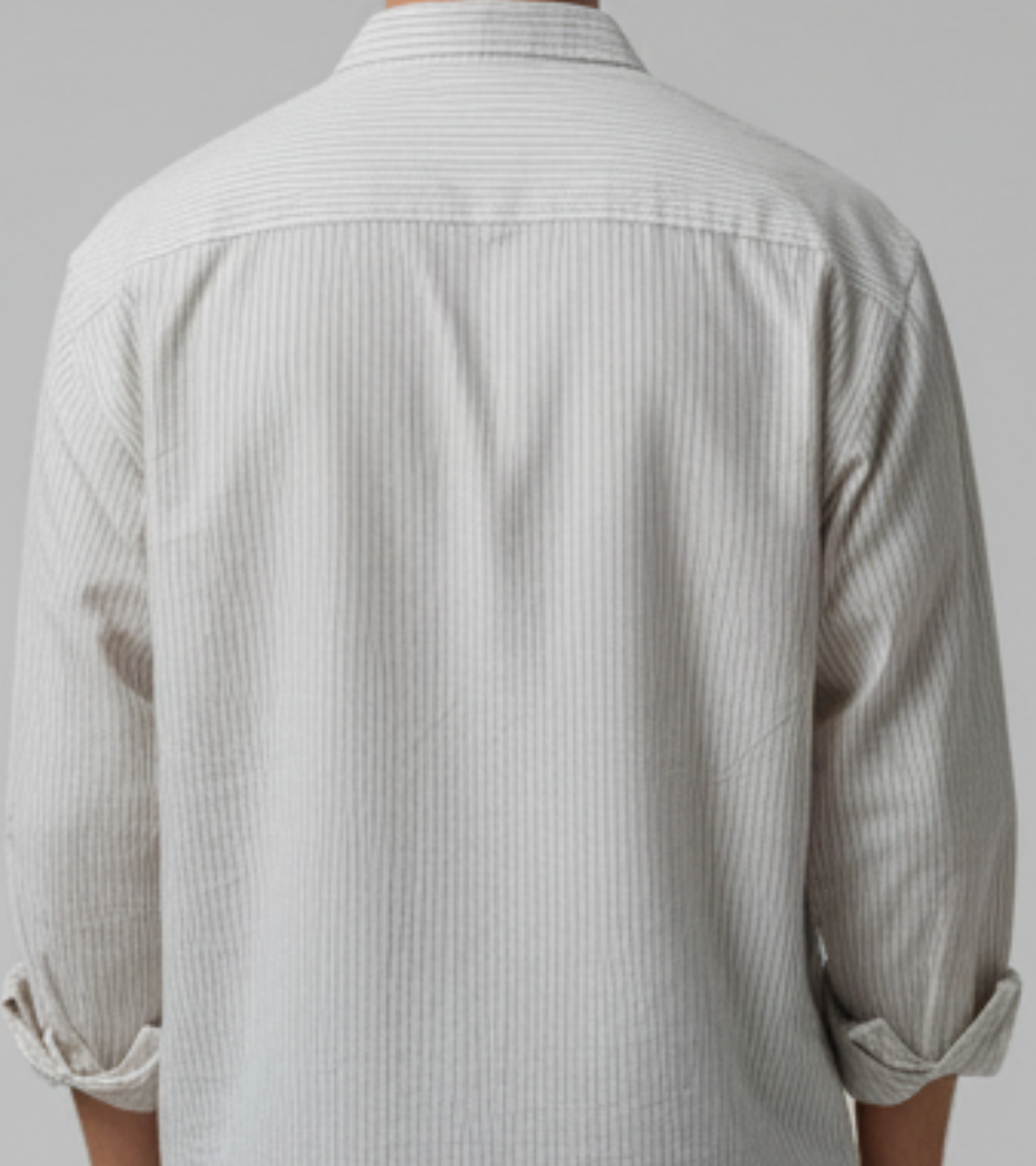 The Monochromatic Estate Shirt in Silver Birch