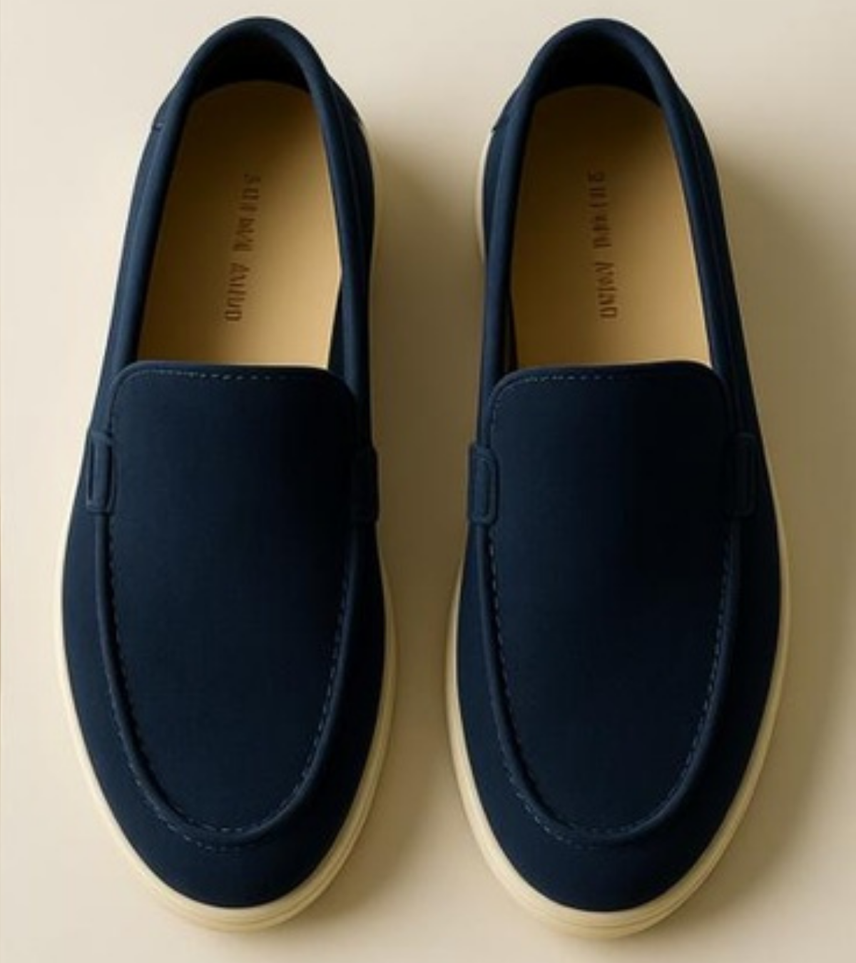 The Riviera Suede Walk Loafer - Midnight Navy