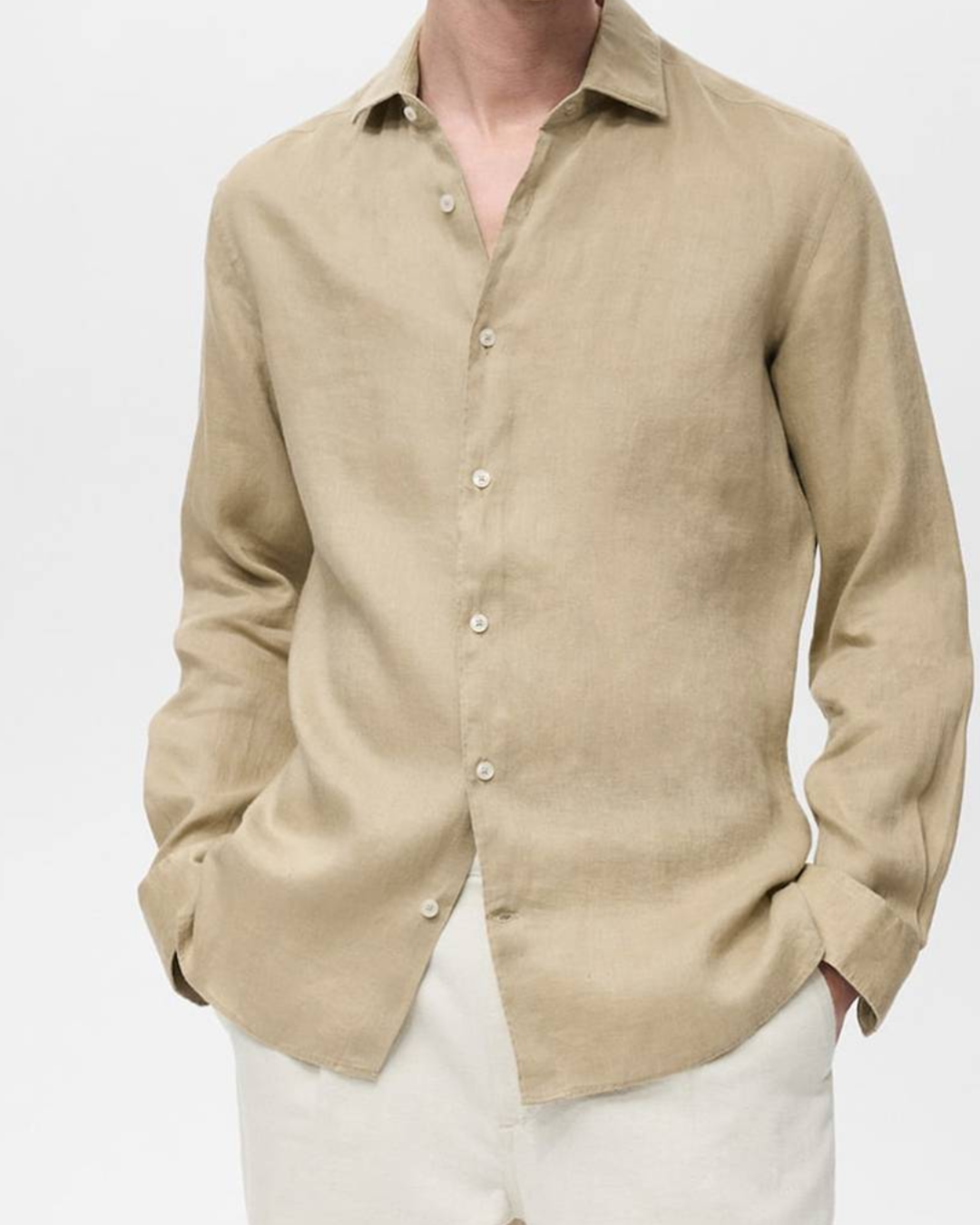 Sandstone Linen Shirt