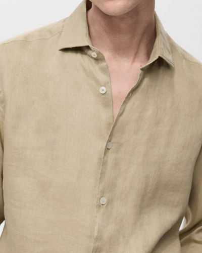 Sandstone Linen Shirt
