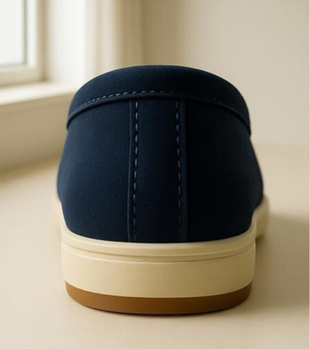 The Riviera Suede Walk Loafer - Midnight Navy