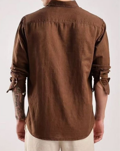 Men’s Classic Linen Shirt