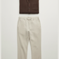 Old Money Linen Classic Set – Cocoa Brown Shirt & Ivory Linen Pant