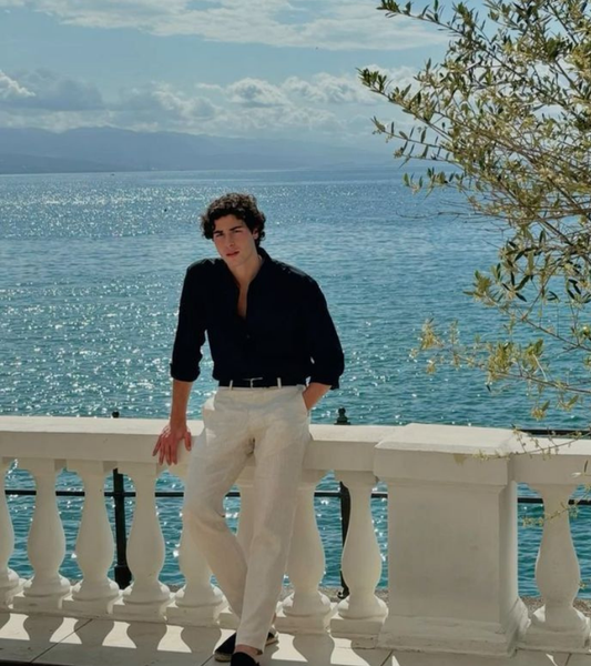 The Midnight Onyx Linen Shirt | Timeless Black Quiet Luxury